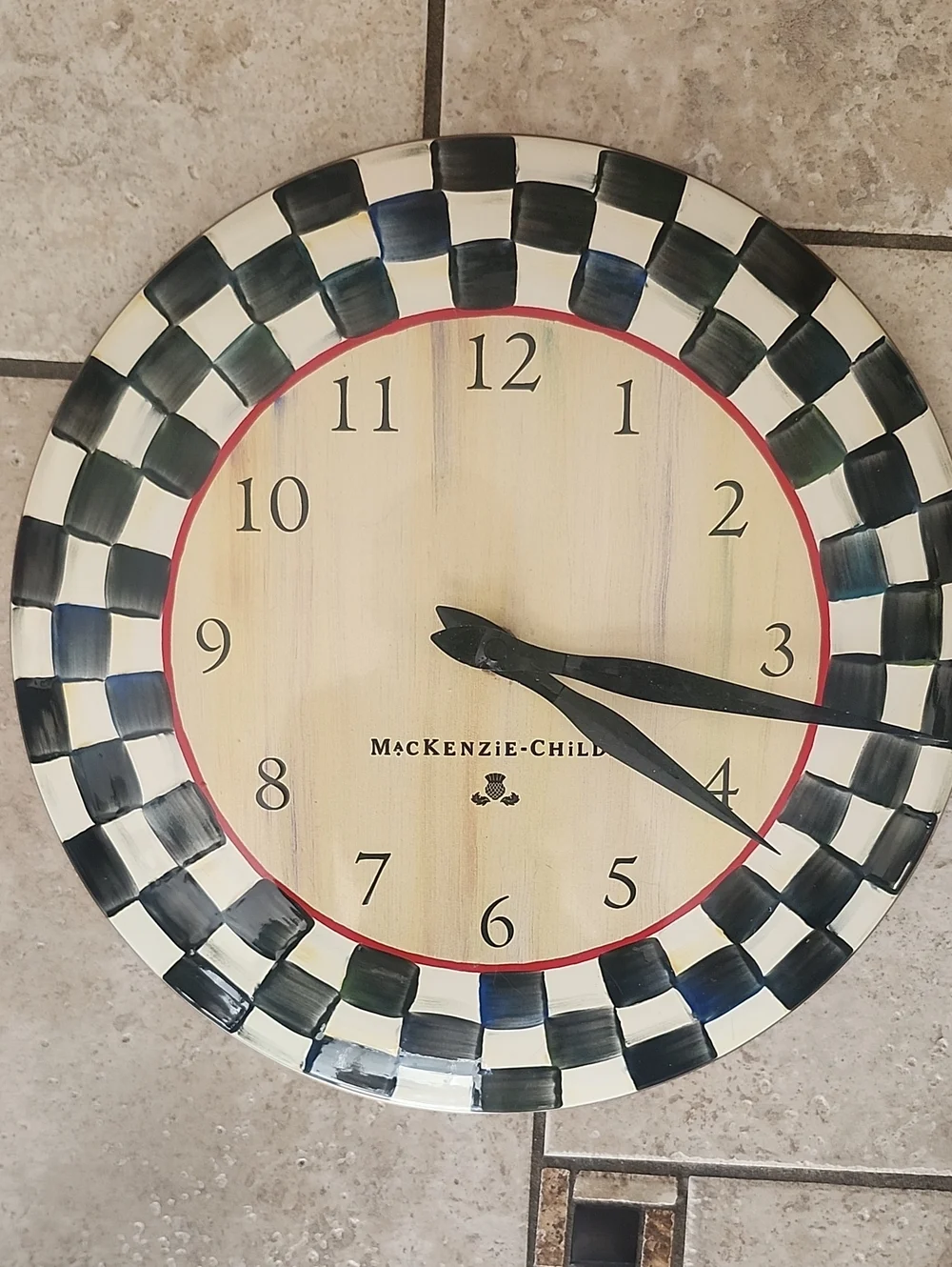 MacKenzie-Childs iconic checkered